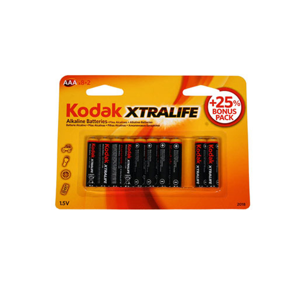 Alkalne baterije KODAK EXTRALIFE AAA/10kom 395 4690